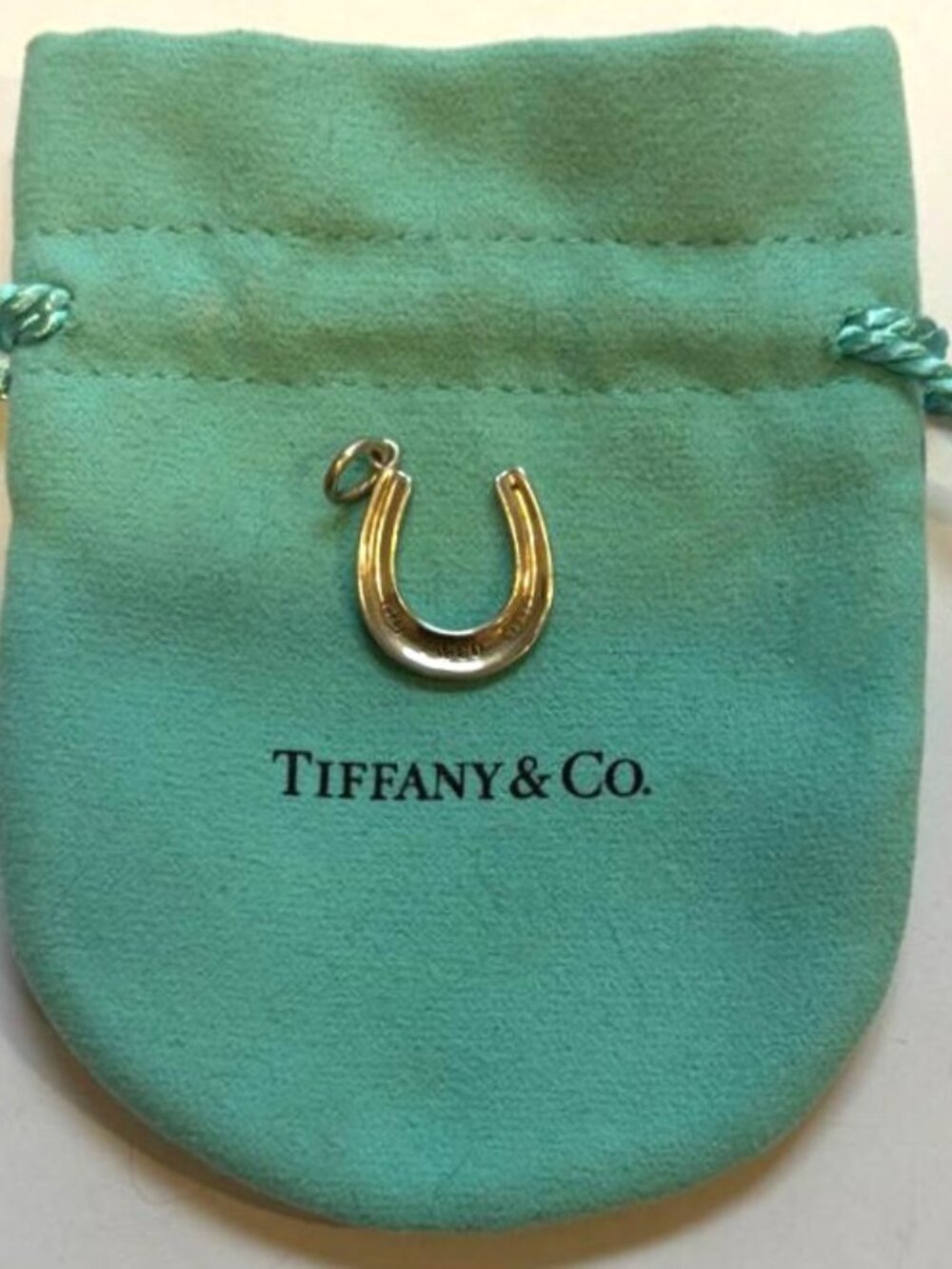 Authentic Vintage Tiffany & Co. Sterling Silver Horseshoe Charm